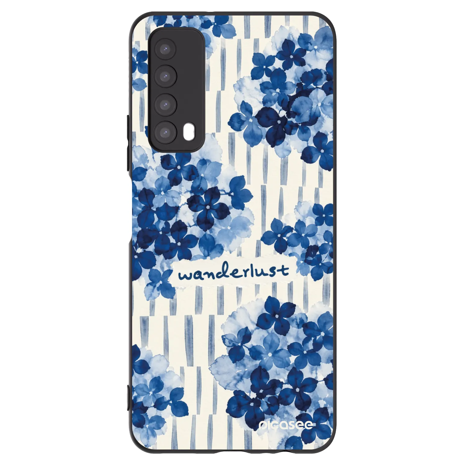 Picasee Huawei P Smart 2021 Hülle - Schwarzes Silikon - Azorea