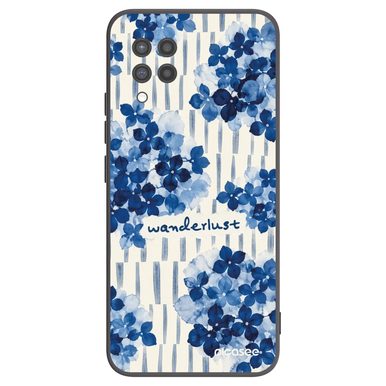 Picasee Samsung Galaxy A42 A426B Hülle - Schwarzes Silikon - Azorea