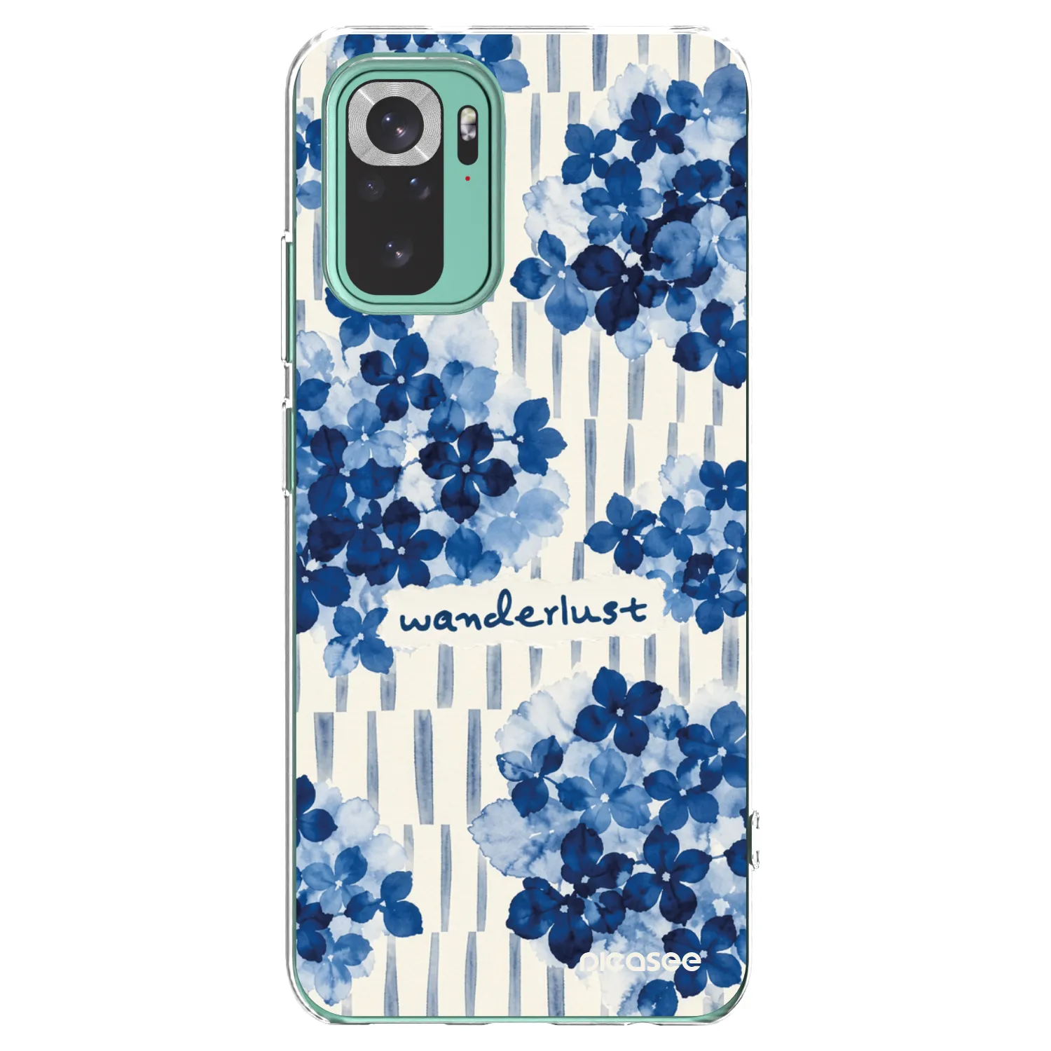 Picasee Xiaomi Redmi Note 10 Pro Hülle - Transparentes Silikon - Azorea