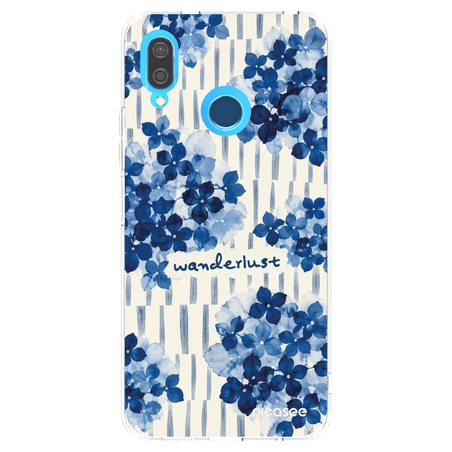 Picasee Huawei P20 Lite Hülle - Transparentes Silikon - Azorea
