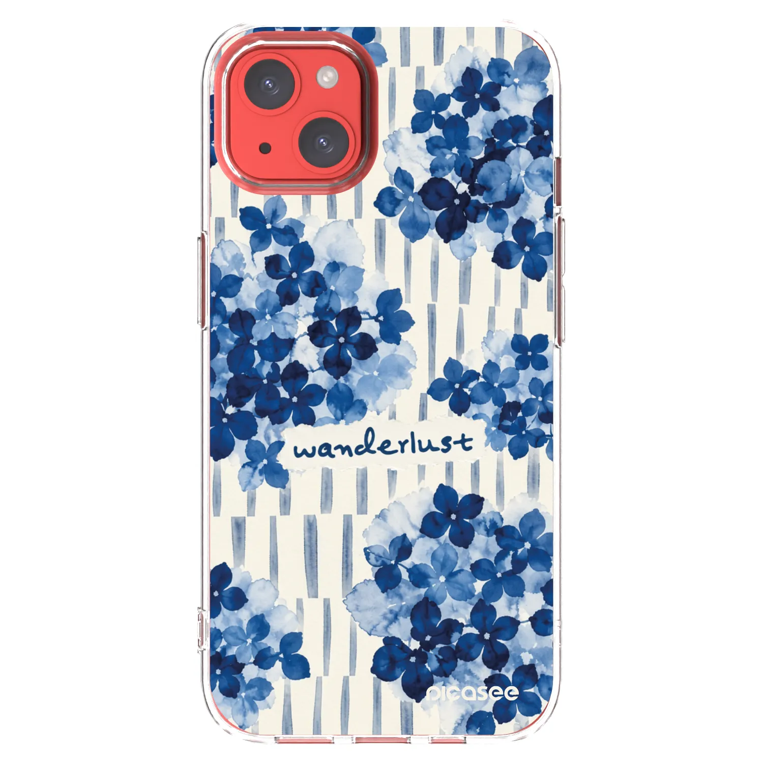 Picasee Apple iPhone 13 Hülle - Transparentes Silikon - Azorea
