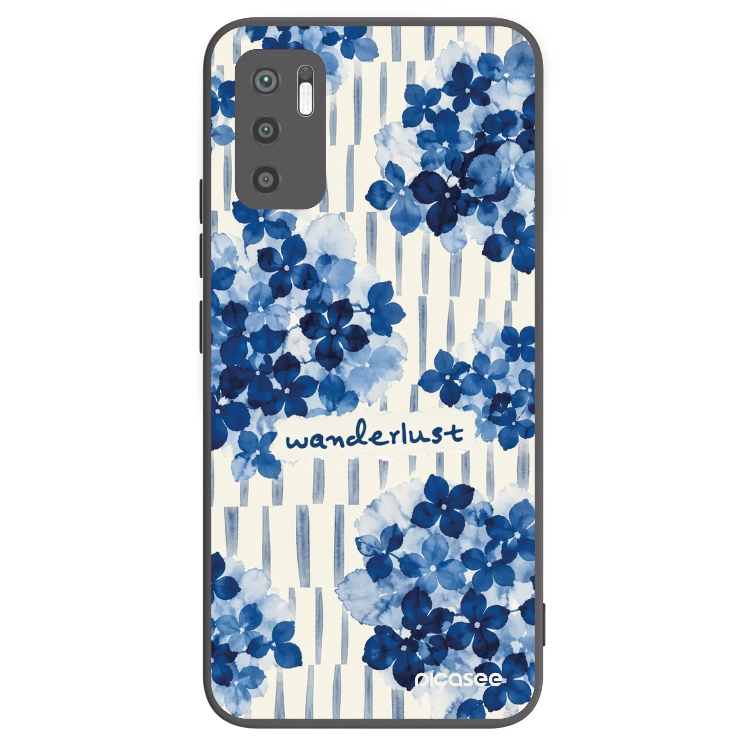 Picasee Xiaomi Redmi Note 10 5G Hülle - Schwarzes Silikon - Azorea