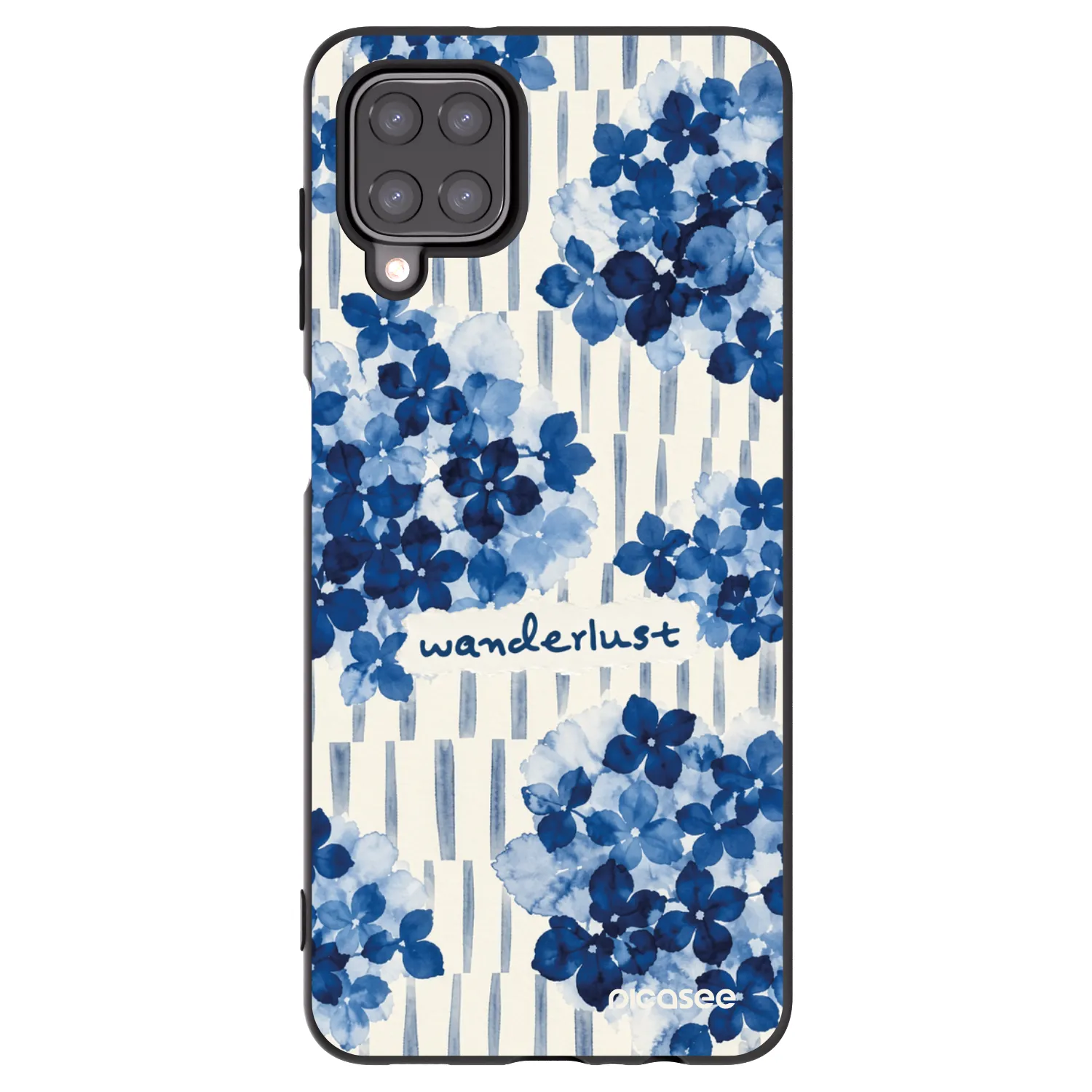 Picasee Samsung Galaxy M12 M127F Hülle - Schwarzes Silikon - Azorea
