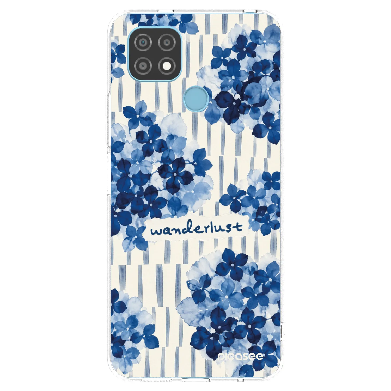 Picasee Realme C21 Hülle - Transparentes Silikon - Azorea