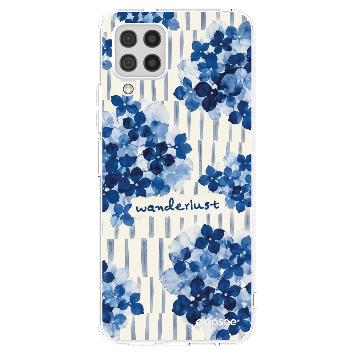 Picasee Samsung Galaxy A22 A225F 4G Hülle - Transparentes Silikon - Azorea