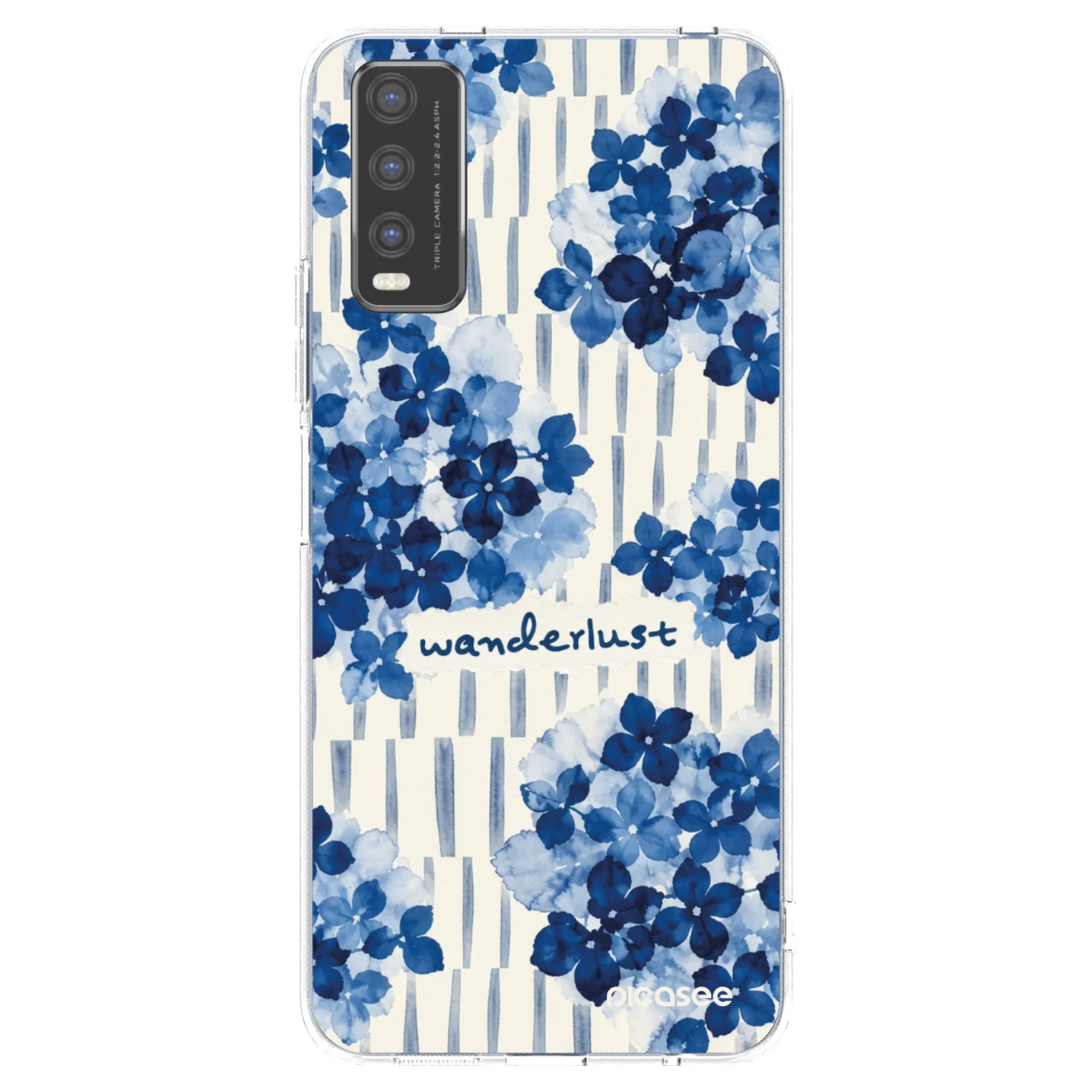 Picasee Vivo Y20s Hülle - Transparentes Silikon - Azorea