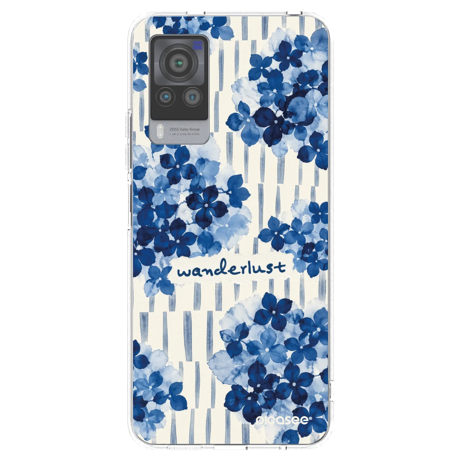 Picasee Vivo X60 Pro 5G Hülle - Transparentes Silikon - Azorea