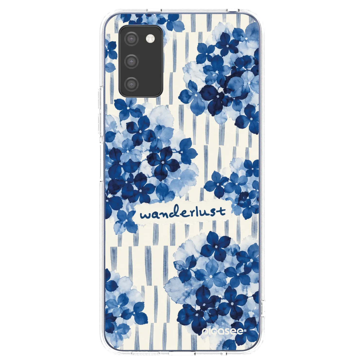 Picasee Samsung Galaxy A03s A037G Hülle - Transparentes Silikon - Azorea
