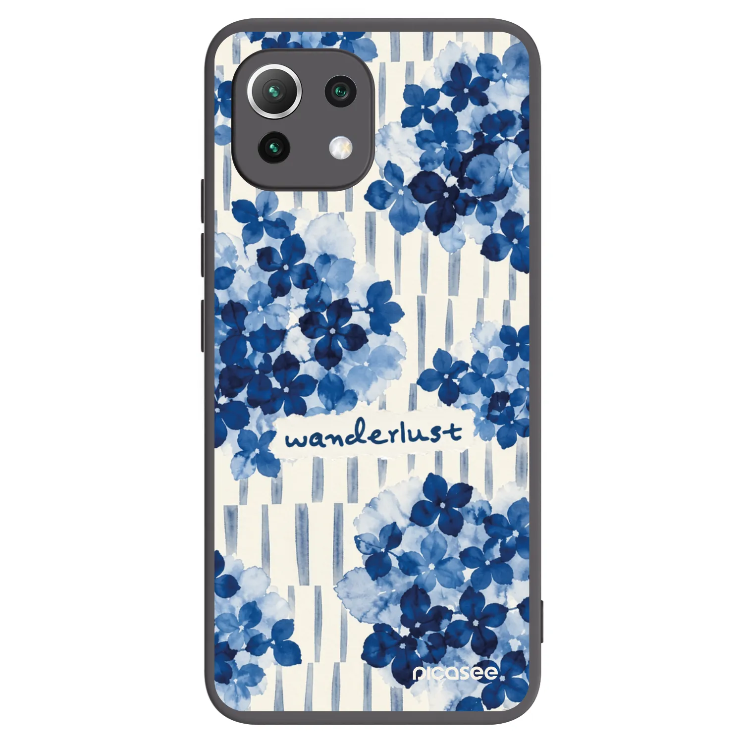 Picasee Xiaomi 11 Lite 5G NE Hülle - Schwarzes Silikon - Azorea