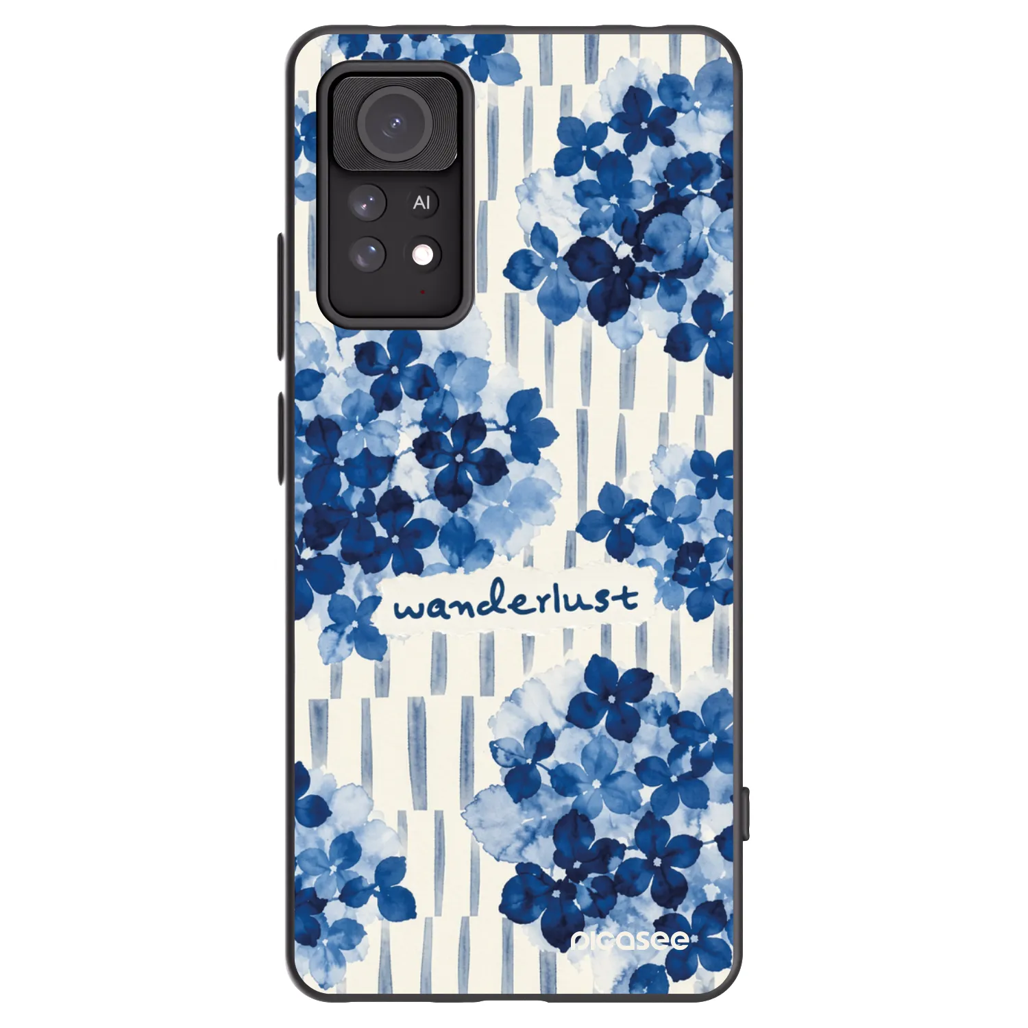 Picasee Xiaomi Redmi Note 11 Pro Hülle - Schwarzes Silikon - Azorea