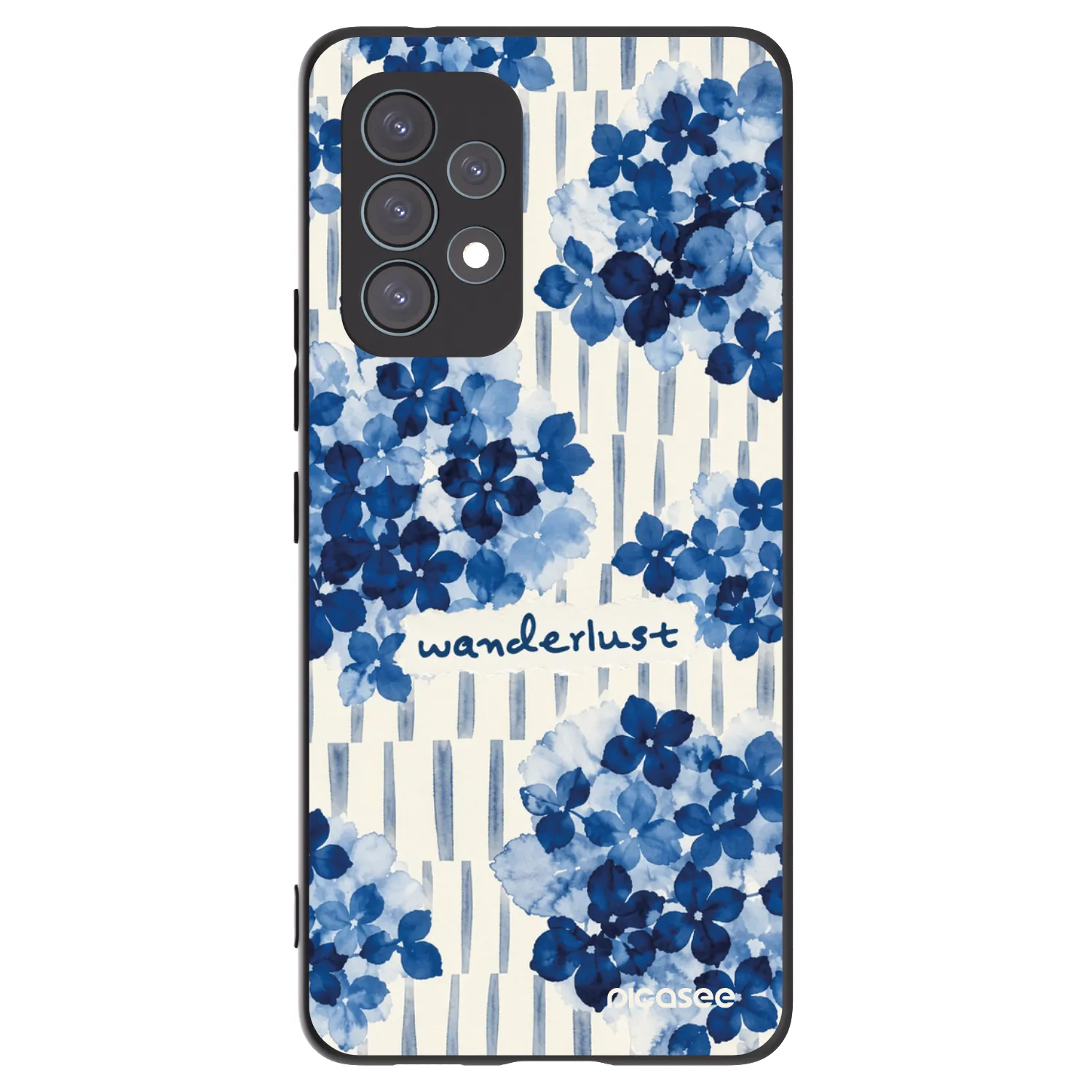 Picasee Samsung Galaxy A53 5G A536 Hülle - Schwarzes Silikon - Azorea