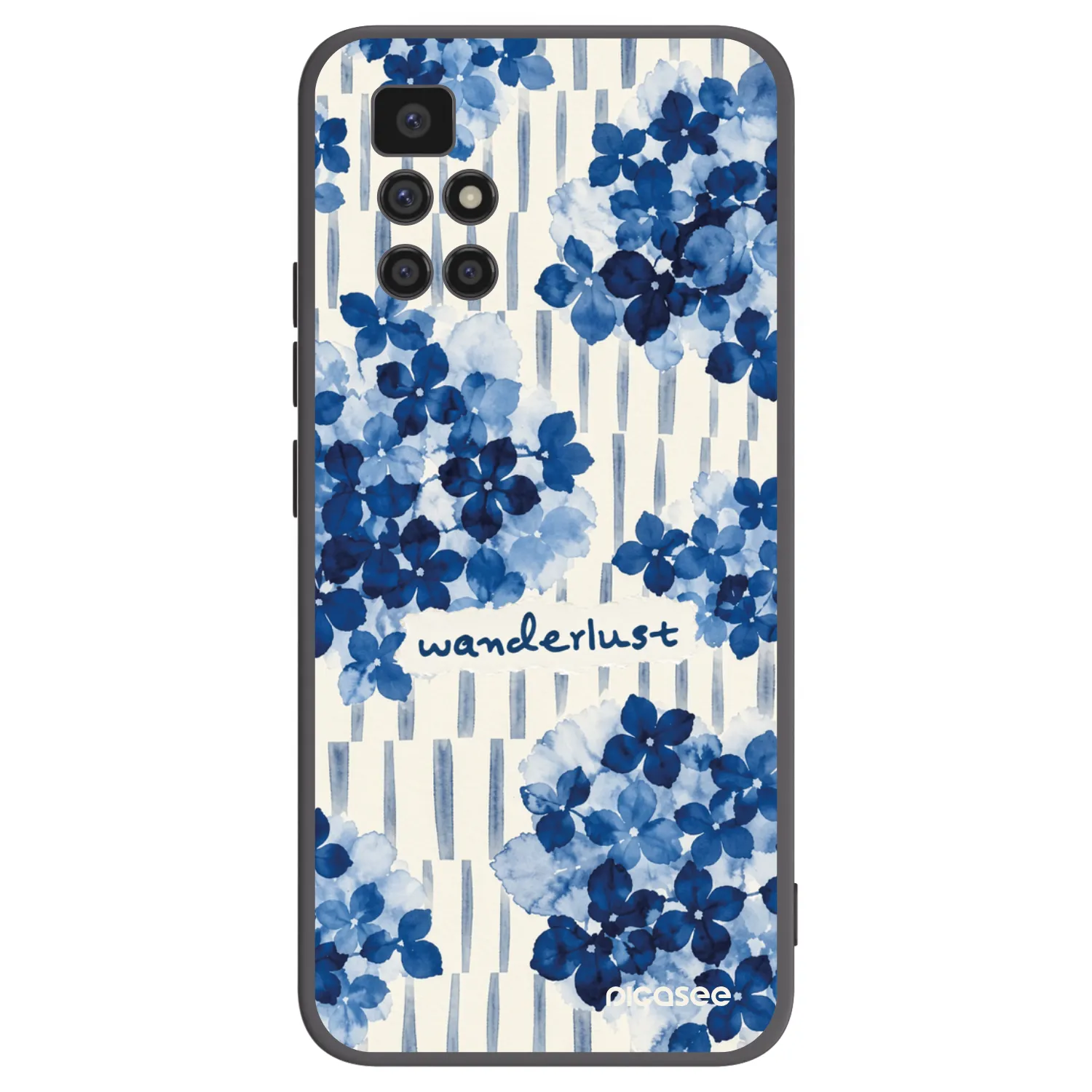 Picasee Xiaomi Redmi 10 (2022) Hülle - Schwarzes Silikon - Azorea