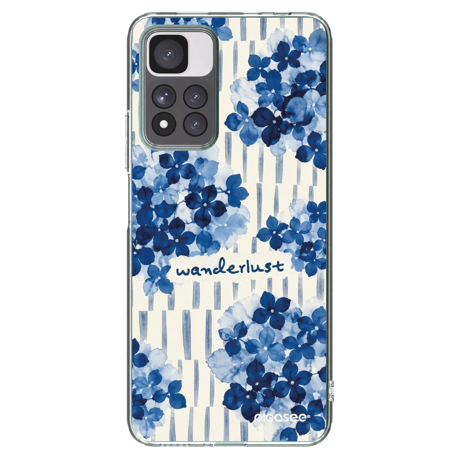 Picasee Xiaomi Redmi Note 11 Pro+ 5G Hülle - Transparentes Silikon - Azorea
