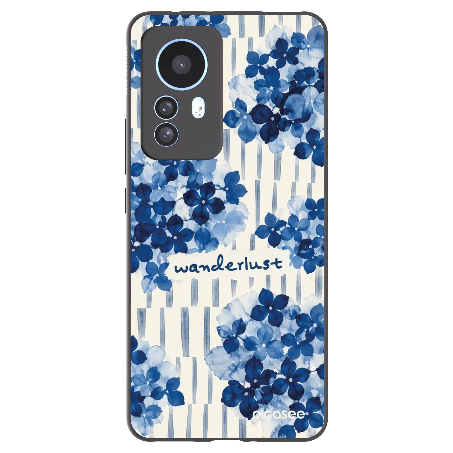 Picasee Xiaomi 12T Pro Hülle - Schwarzes Silikon - Azorea