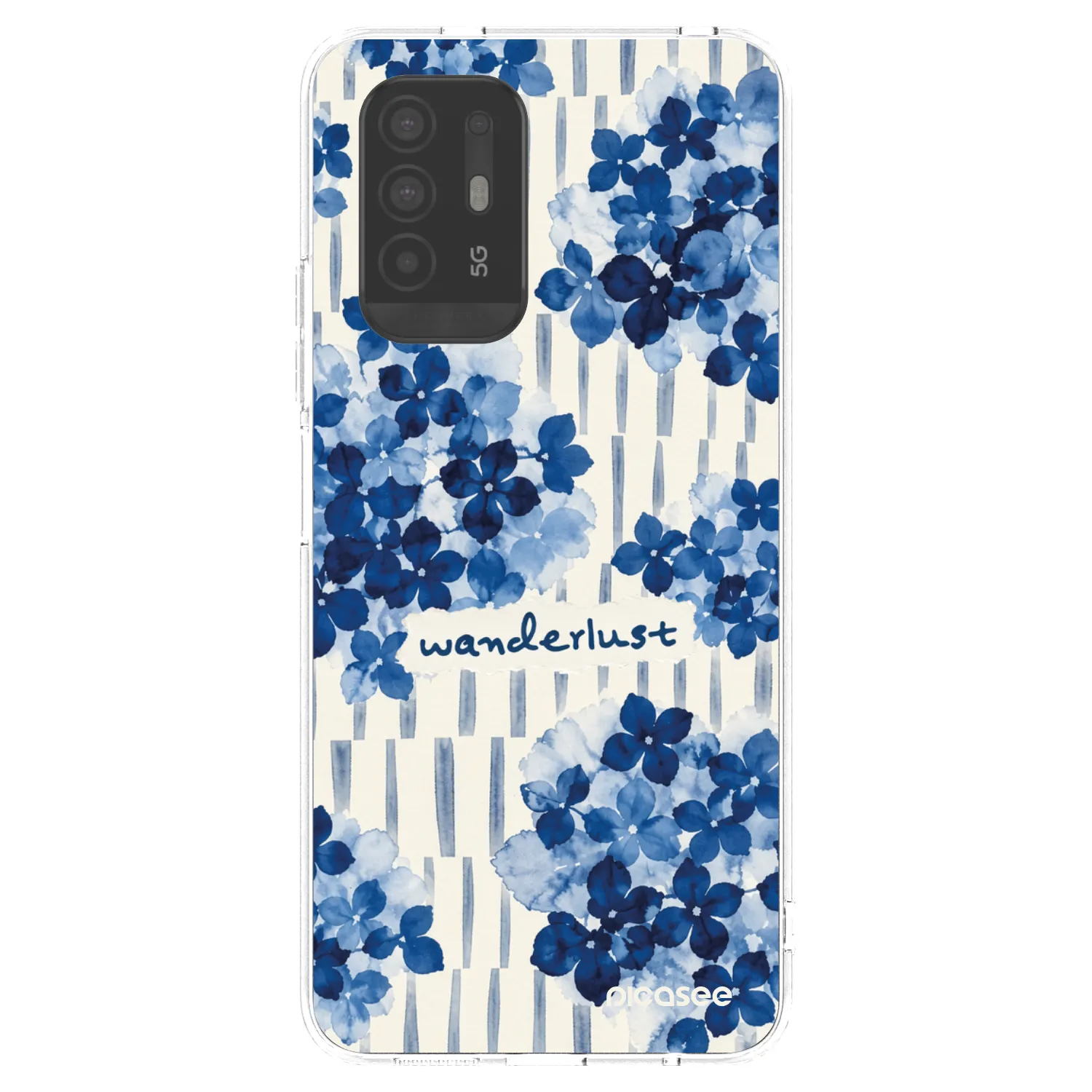 Picasee OPPO A94 5G Hülle - Transparentes Silikon - Azorea