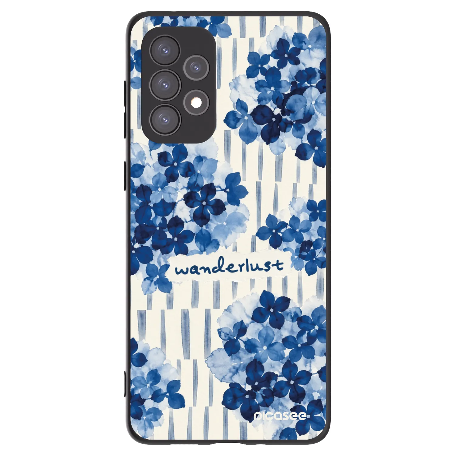 Picasee Samsung Galaxy A73 5G Hülle - Schwarzes Silikon - Azorea