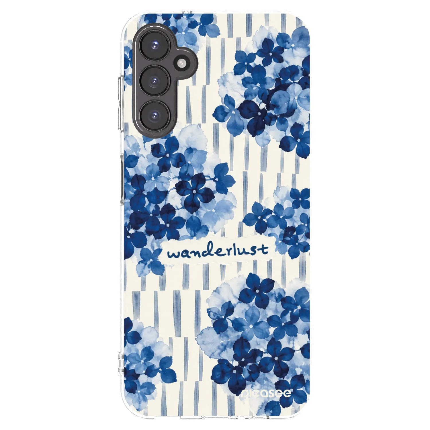 Picasee Samsung Galaxy A14 4G A145R Hülle - Transparentes Silikon - Azorea