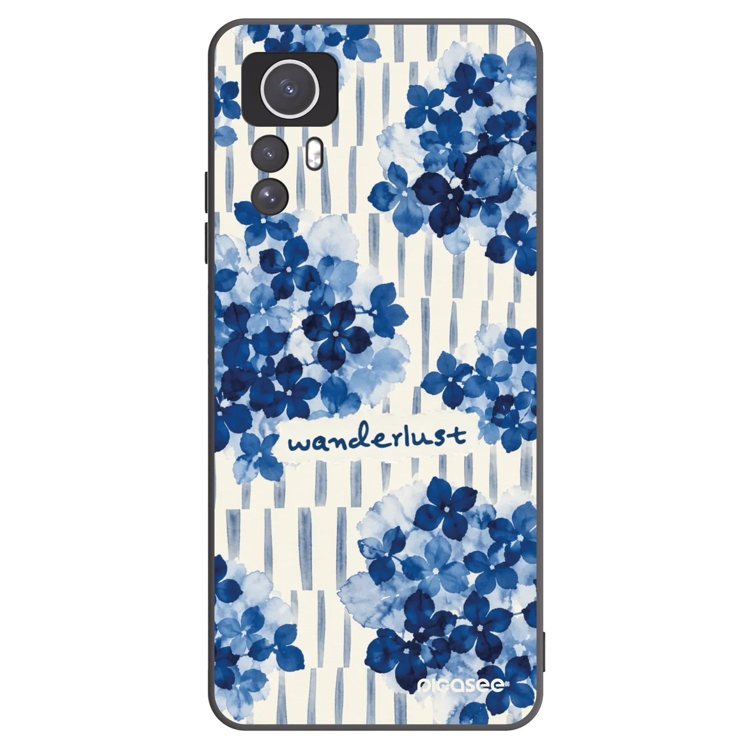 Picasee Xiaomi Redmi Note 12S Hülle - Schwarzes Silikon - Azorea