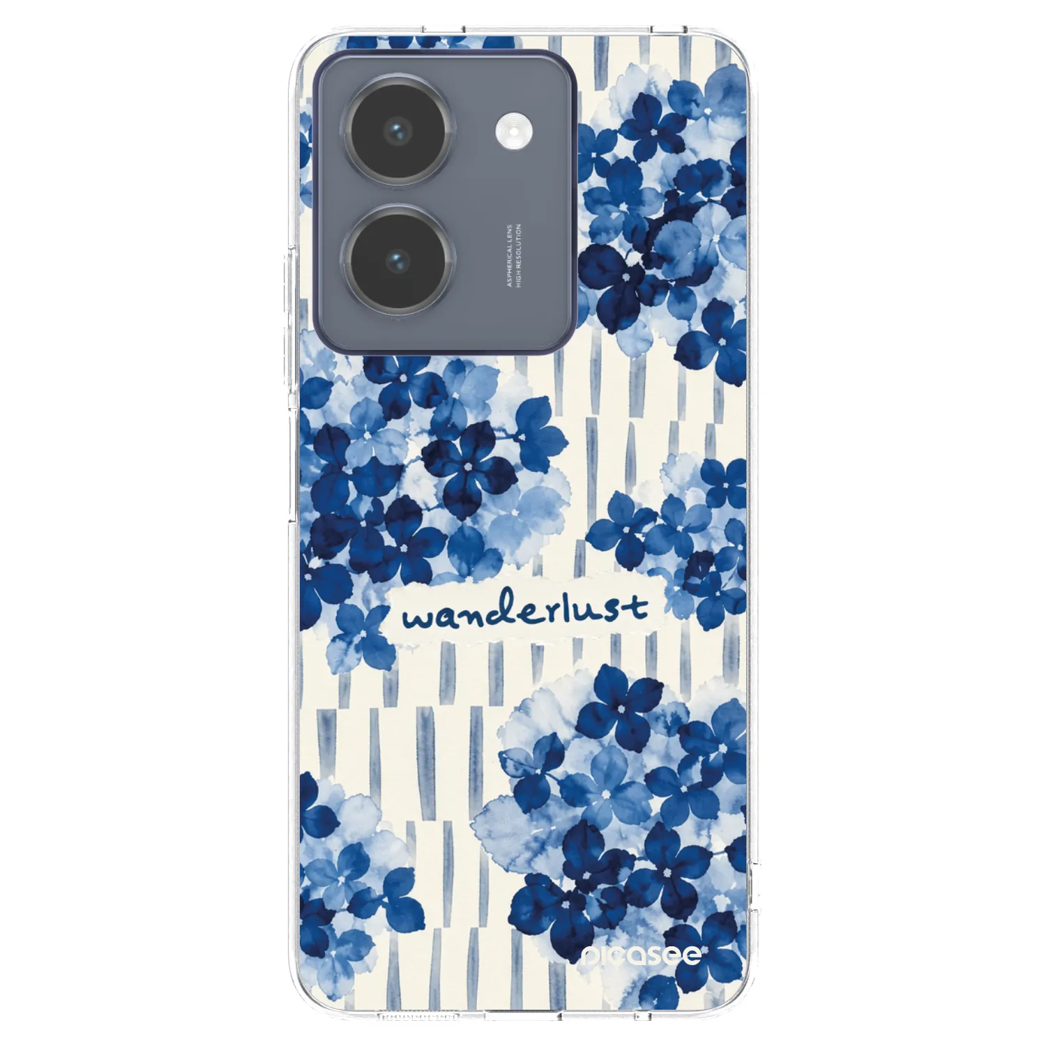 Picasee Vivo Y36 4G Hülle - Transparentes Silikon - Azorea