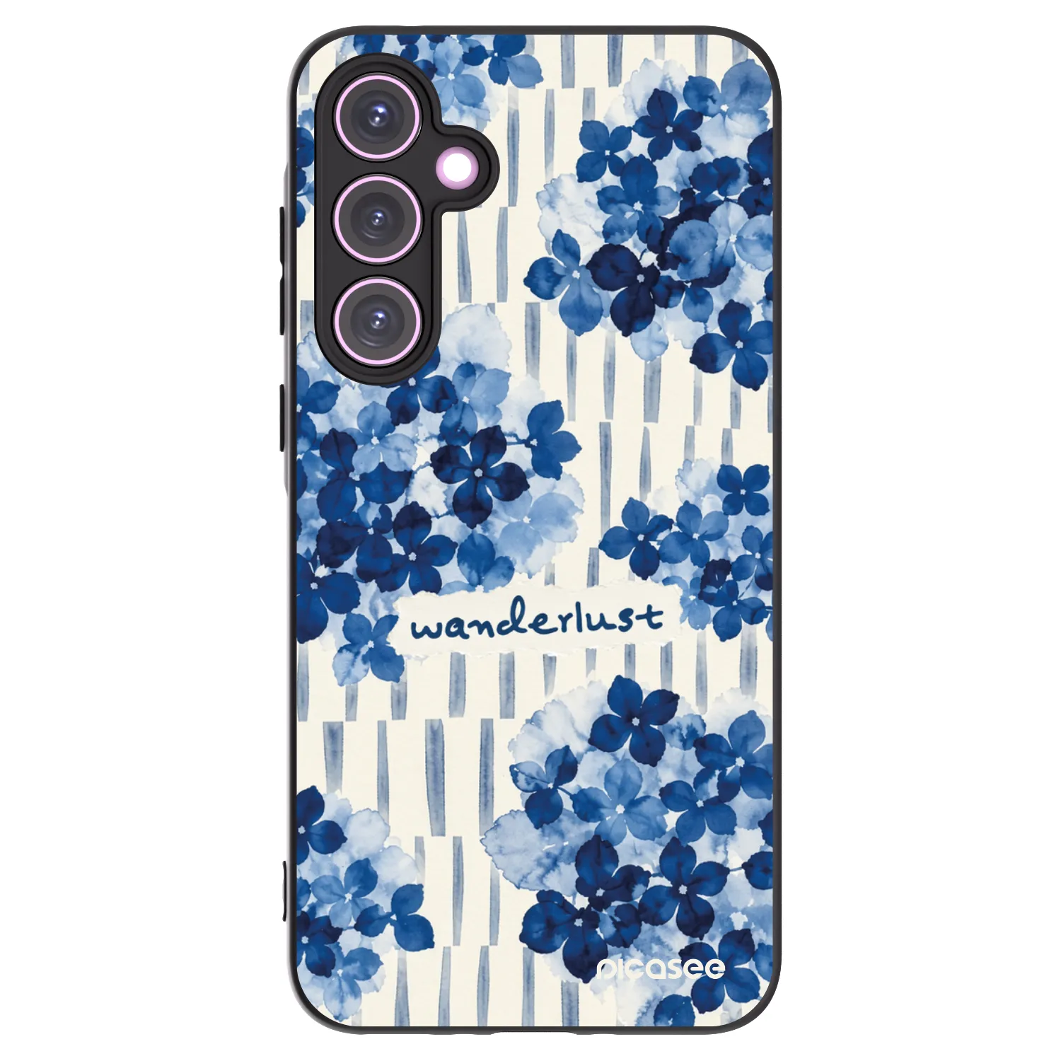 Picasee Samsung Galaxy A35 5G A356B Hülle - Schwarzes Silikon - Azorea