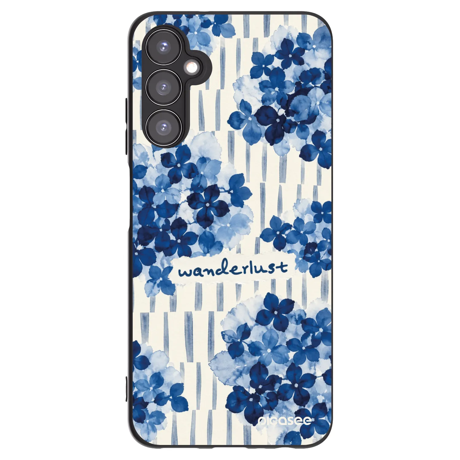Picasee Samsung Galaxy A05s A057G Hülle - Schwarzes Silikon - Azorea