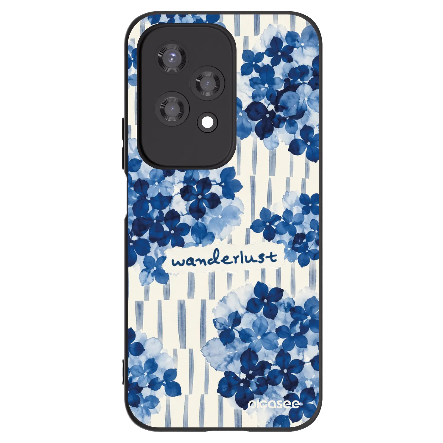Picasee Honor 200 Lite Hülle - Schwarzes Silikon - Azorea