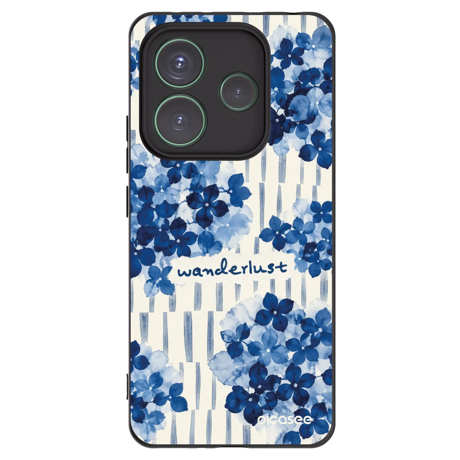 Picasee Xiaomi Redmi Note 14 5G Hülle - Schwarzes Silikon - Azorea