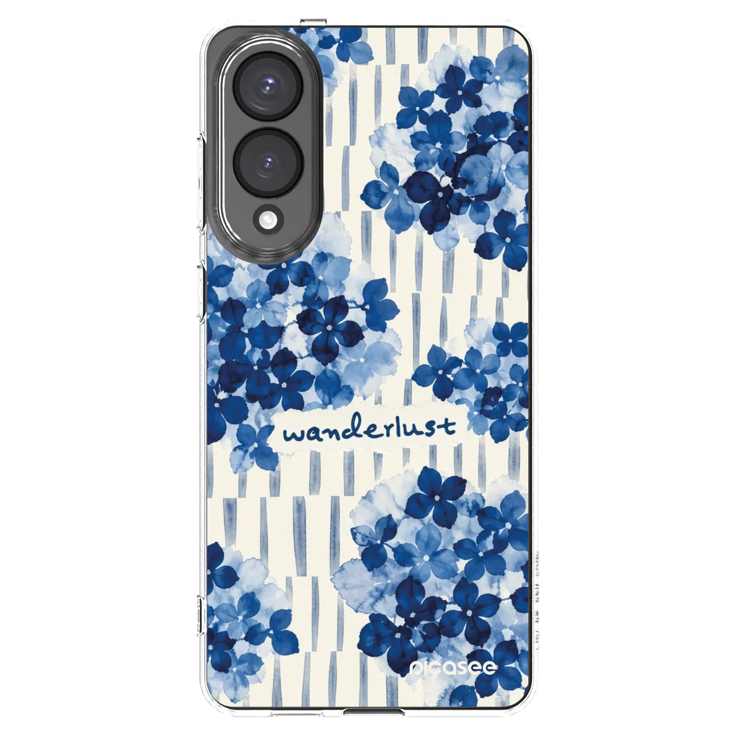 Picasee Samsung Galaxy S25 Edge 5G Hülle - Transparentes Silikon - Azorea