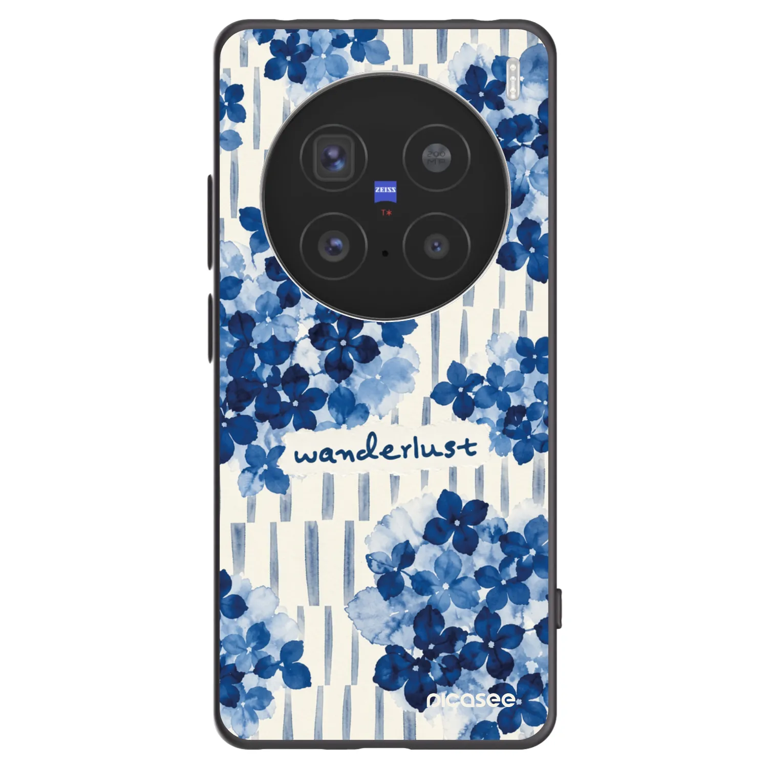Picasee Vivo X200 Pro Hülle - Schwarzes Silikon - Azorea