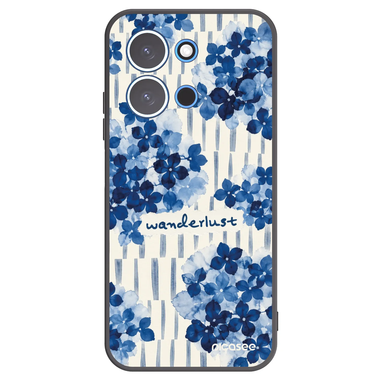 Picasee Xiaomi Redmi 15C 4G Hülle - Schwarzes Silikon - Azorea