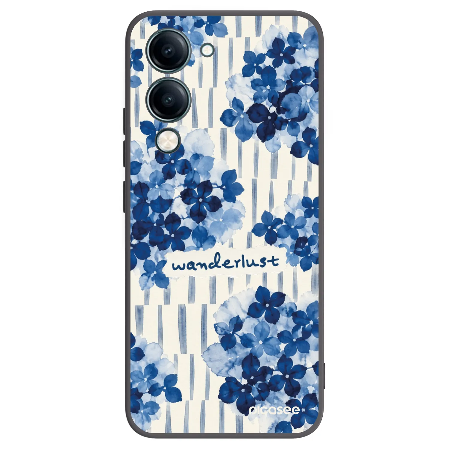 Picasee Vivo Y29s 5G Hülle - Schwarzes Silikon - Azorea