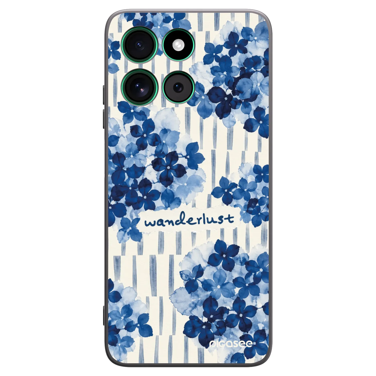Picasee Motorola Moto G57 Power Hülle - Schwarzes Silikon - Azorea