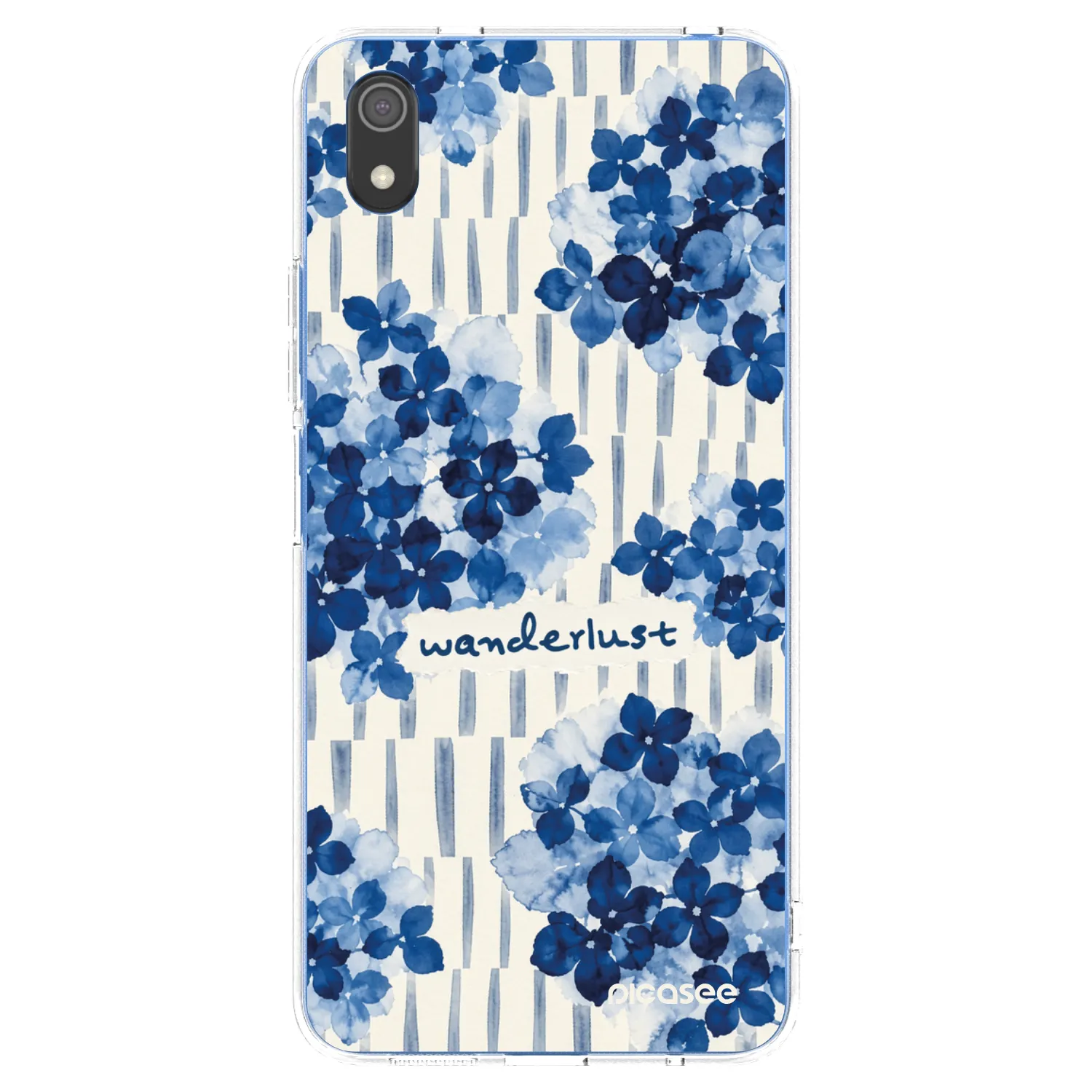 Picasee Xiaomi Redmi 7A Hülle - Transparentes Silikon - Azorea