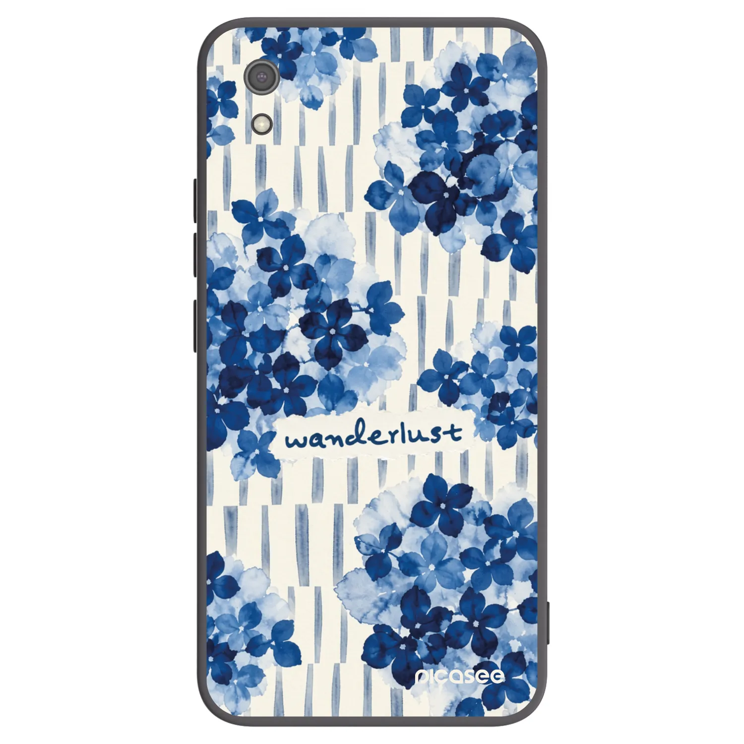 Picasee Xiaomi Redmi 7A Hülle - Schwarzes Silikon - Azorea