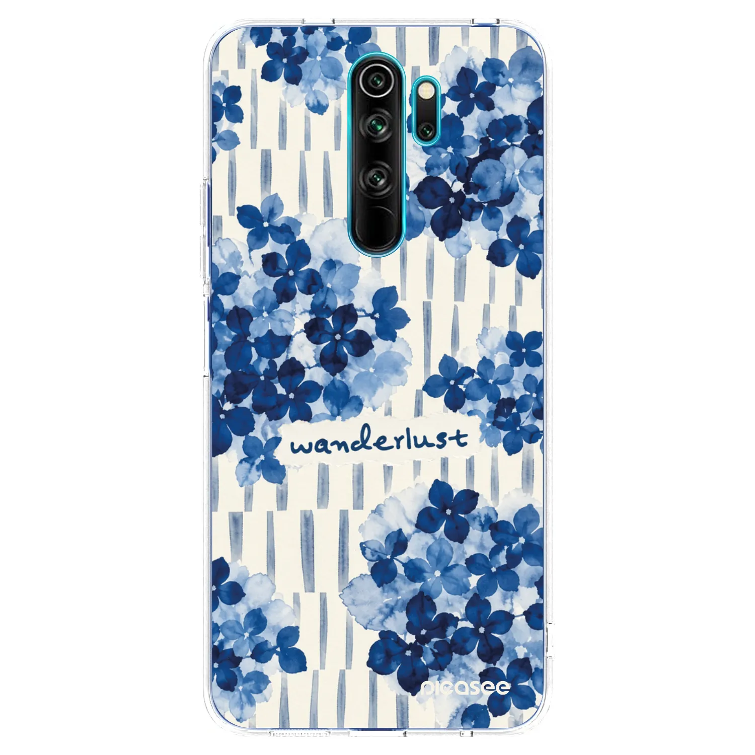 Picasee Xiaomi Redmi Note 8 Pro Hülle - Transparentes Silikon - Azorea