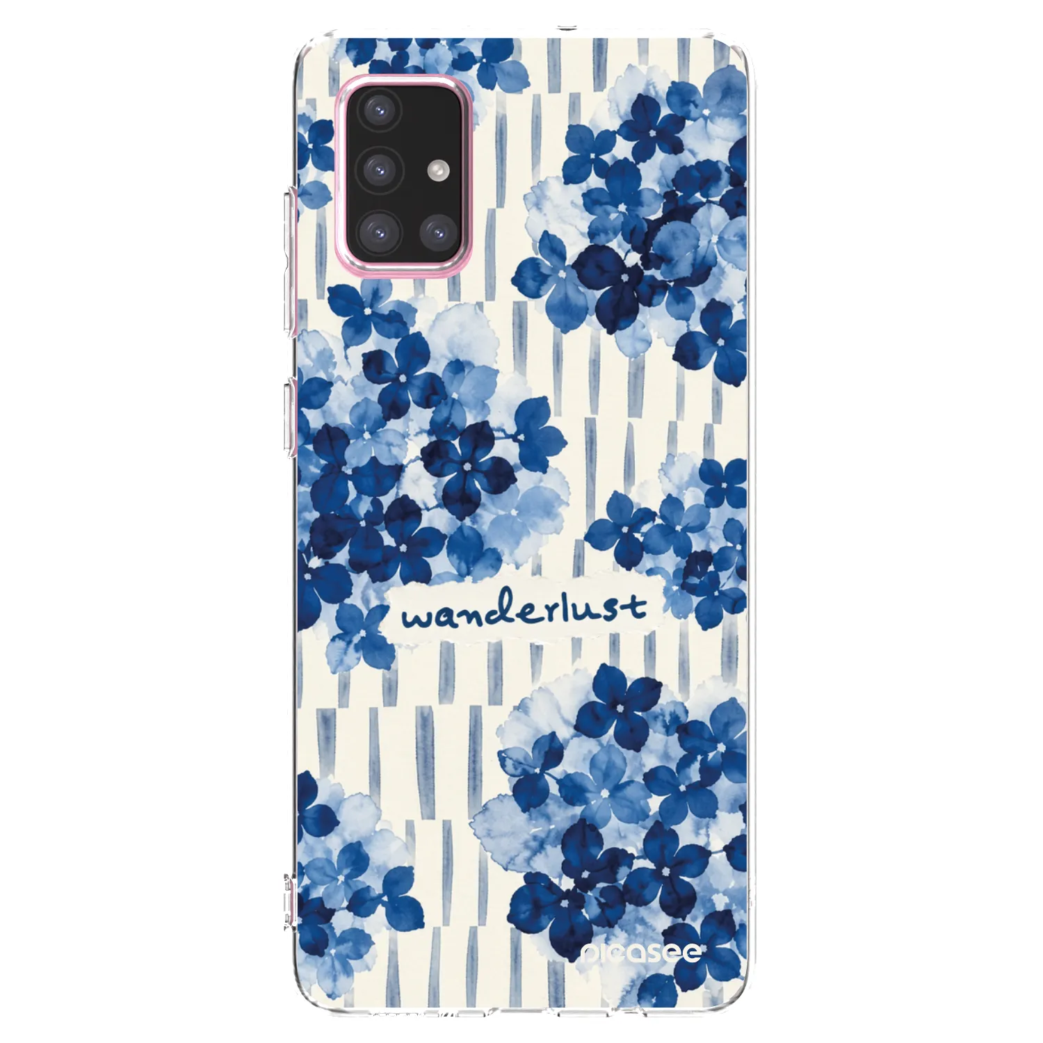 Picasee Samsung Galaxy A71 A715F Hülle - Transparentes Silikon - Azorea