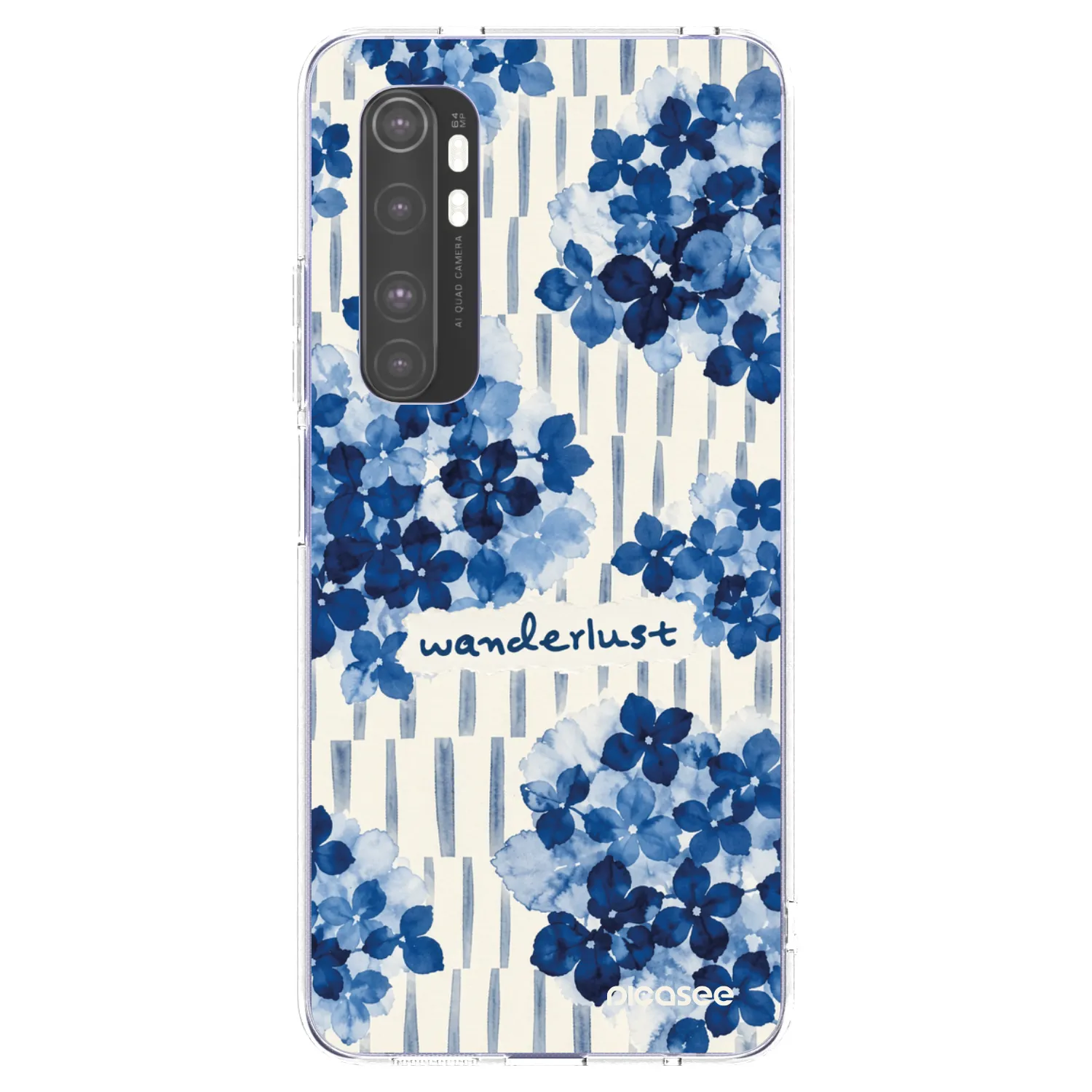 Picasee Xiaomi Mi Note 10 Lite Hülle - Transparentes Silikon - Azorea
