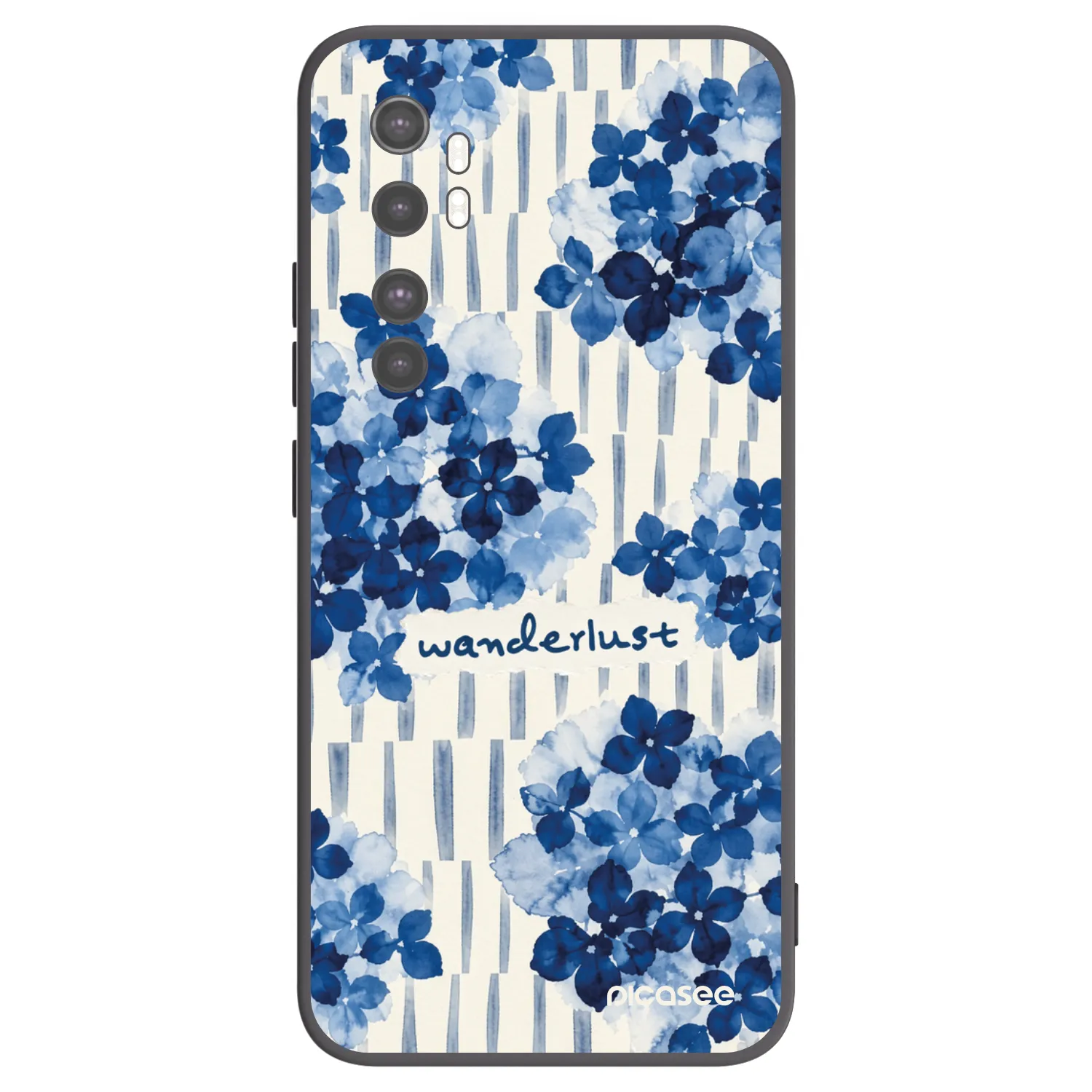 Picasee Xiaomi Mi Note 10 Lite Hülle - Schwarzes Silikon - Azorea