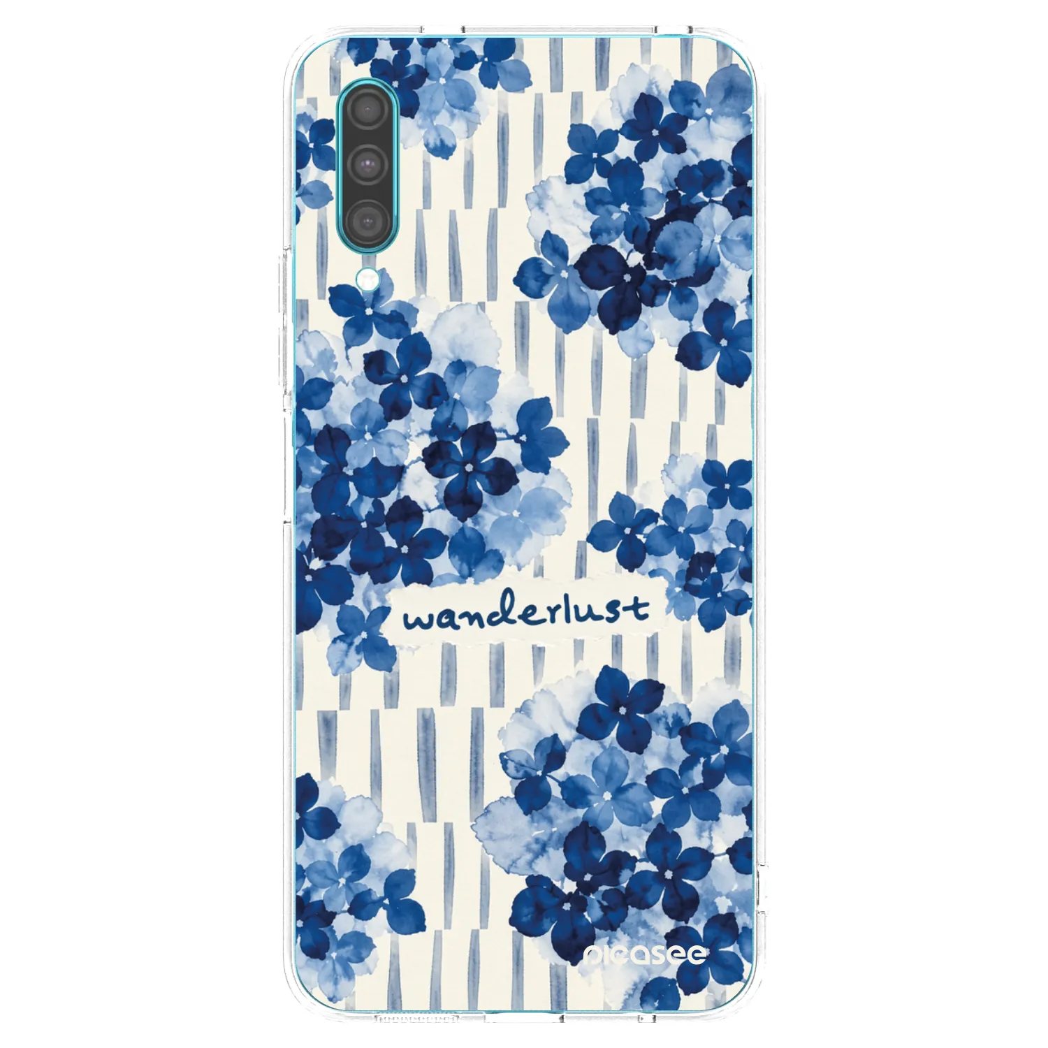 Picasee Samsung Galaxy A30s A307F Hülle - Transparentes Silikon - Azorea