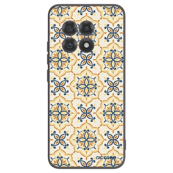 Picasee OnePlus 13R 5G Hülle - Schwarzes Silikon - Majolica