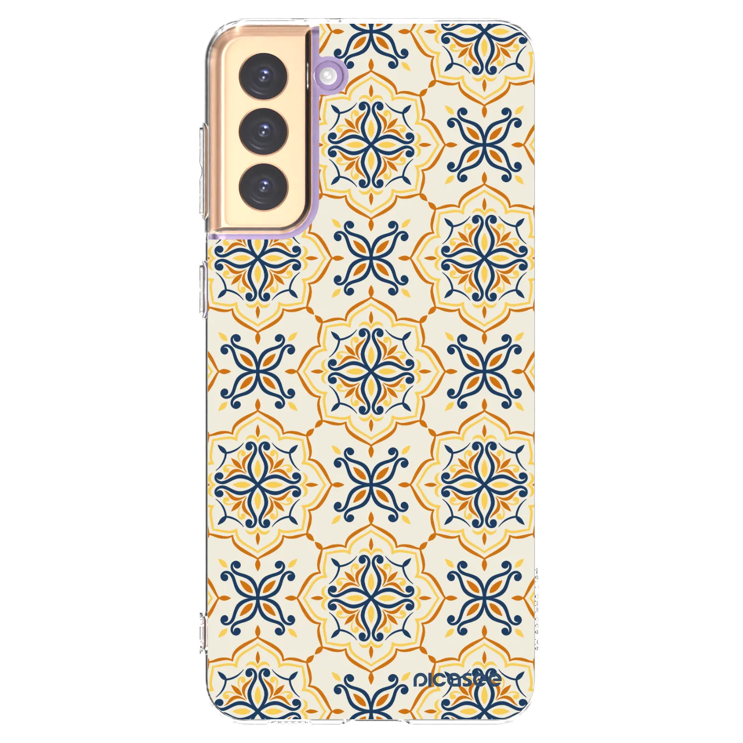 Picasee Samsung Galaxy S21+ 5G G996F Hülle - Transparentes Silikon - Majolica
