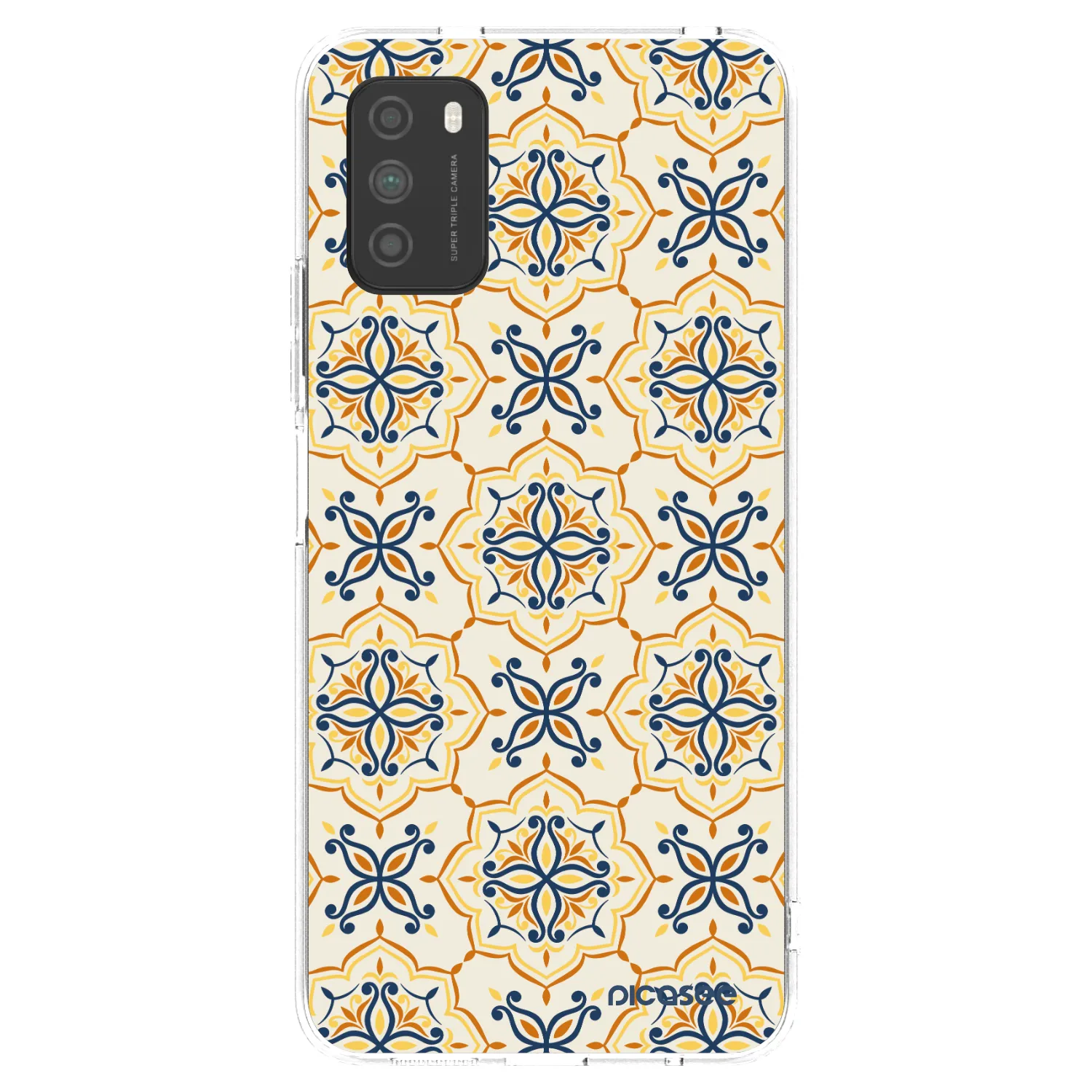 Picasee Xiaomi Poco M3 Hülle - Transparentes Silikon - Majolica