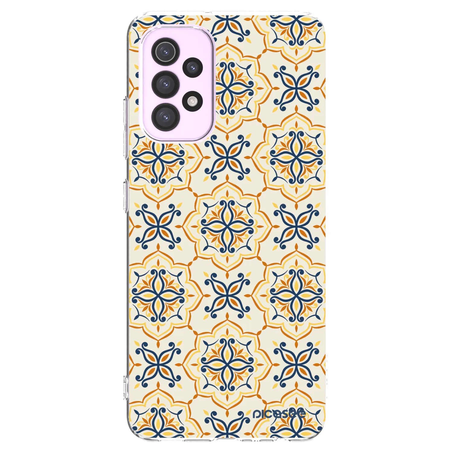 Picasee Samsung Galaxy A32 5G A326B Hülle - Transparentes Silikon - Majolica
