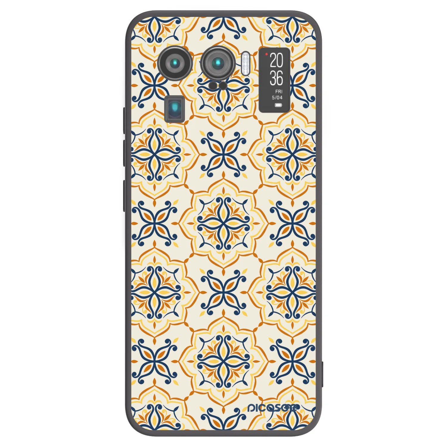 Picasee Xiaomi Mi 11 Ultra Hülle - Schwarzes Silikon - Majolica