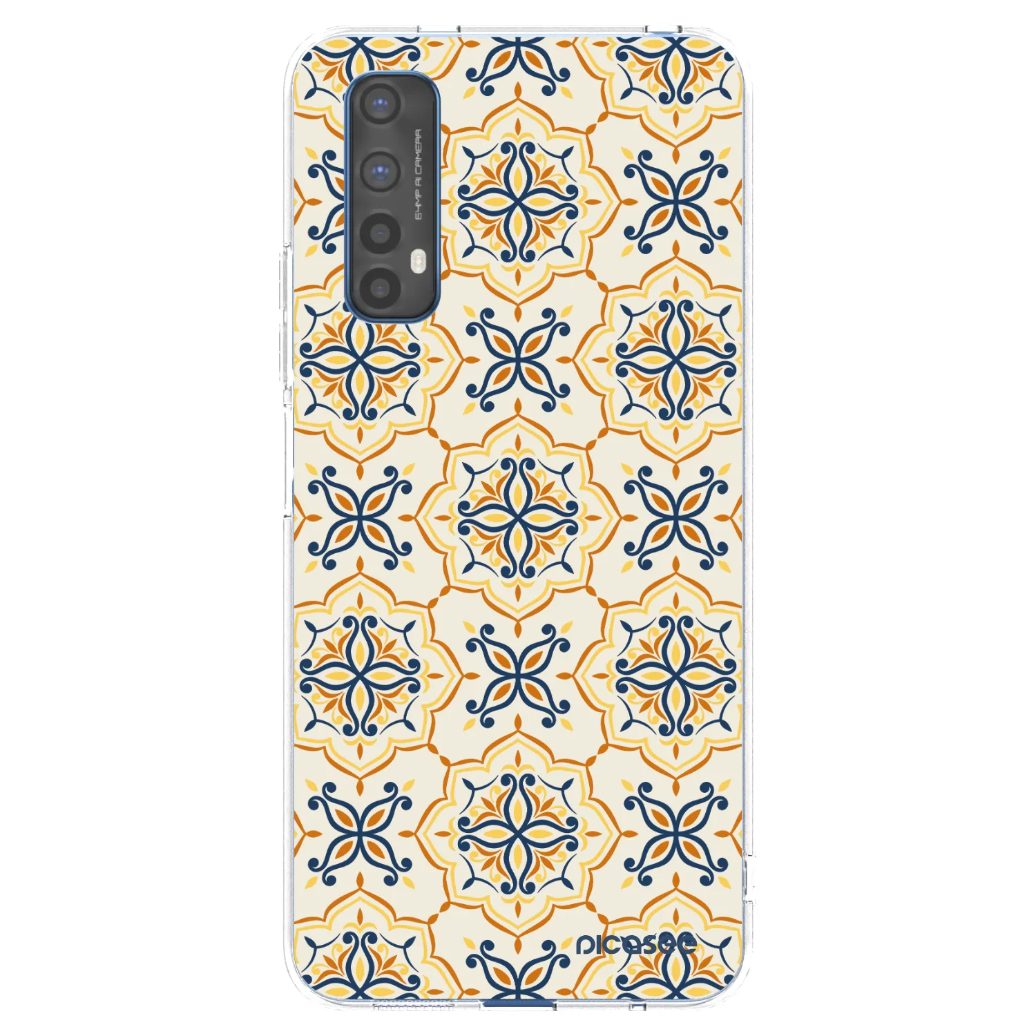 Picasee Realme 7 Hülle - Transparentes Silikon - Majolica