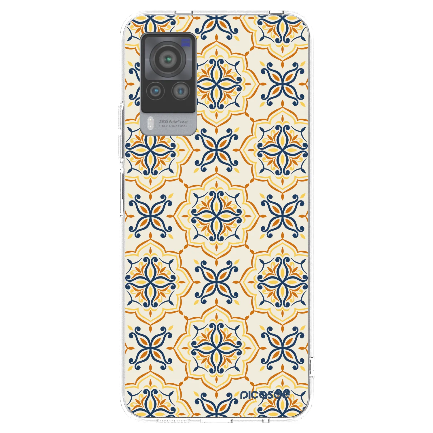Picasee Vivo X60 Pro 5G Hülle - Transparentes Silikon - Majolica