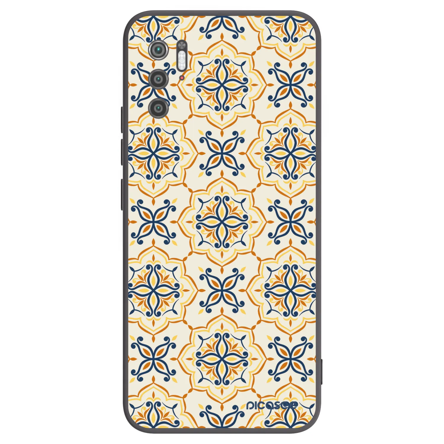 Picasee Xiaomi Poco M3 Pro 5G Hülle - Schwarzes Silikon - Majolica