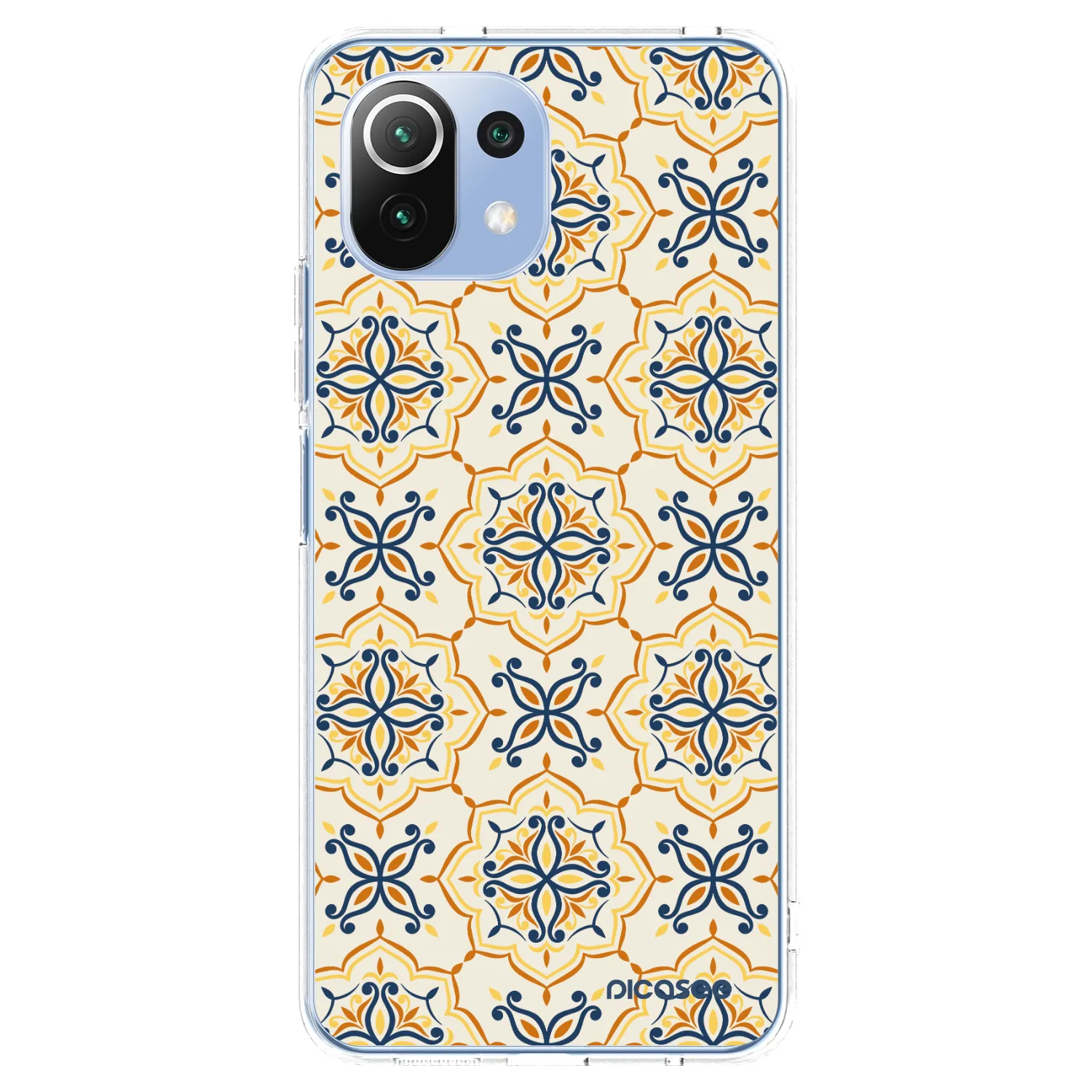 Picasee Xiaomi 11 Lite 5G NE Hülle - Transparentes Silikon - Majolica