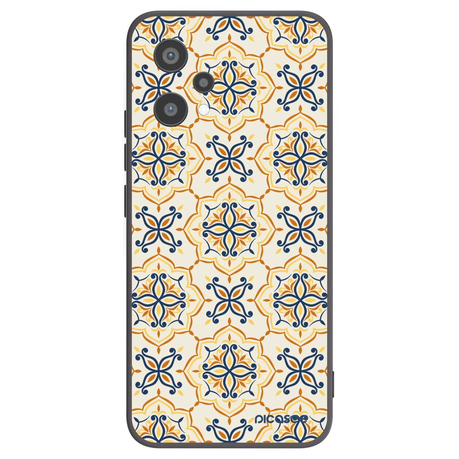Picasee Realme 9 Pro 5G Hülle - Schwarzes Silikon - Majolica