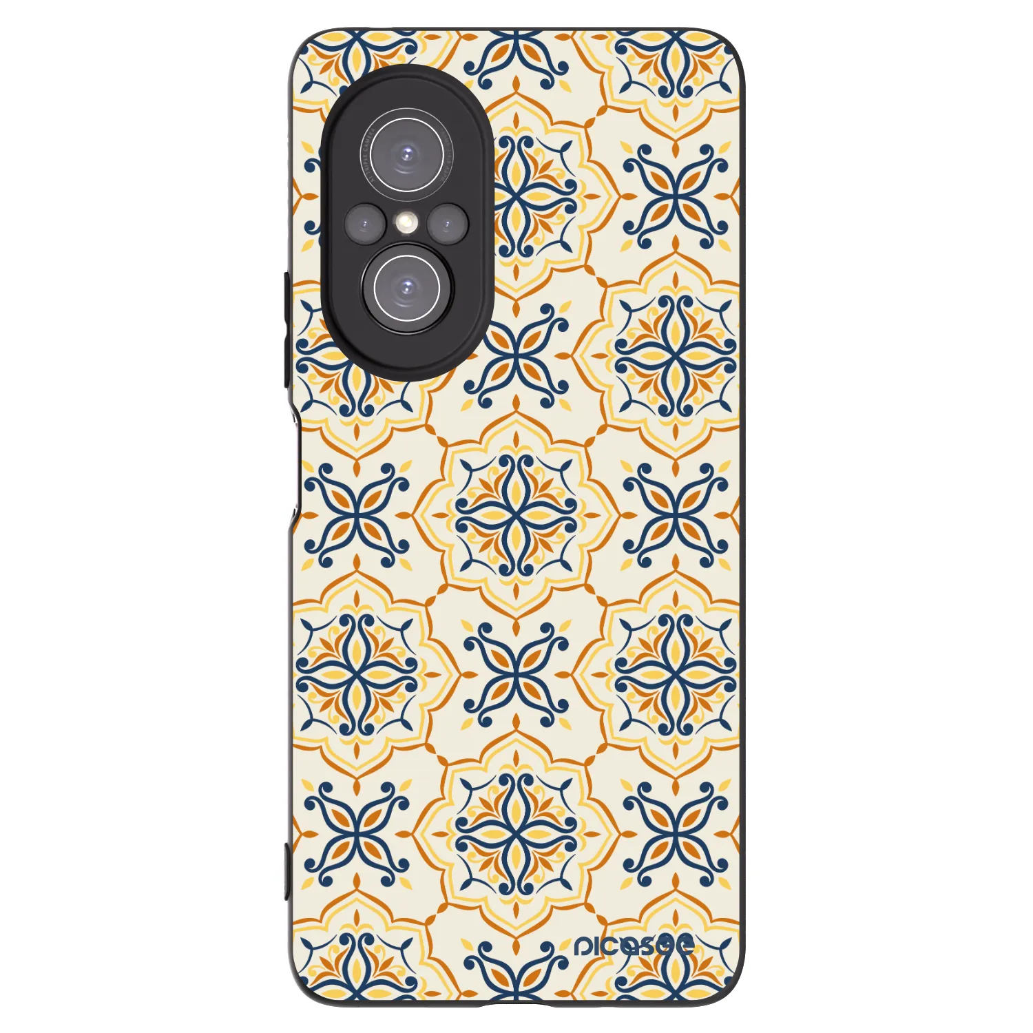 Picasee Huawei Nova 9 SE Hülle - Schwarzes Silikon - Majolica